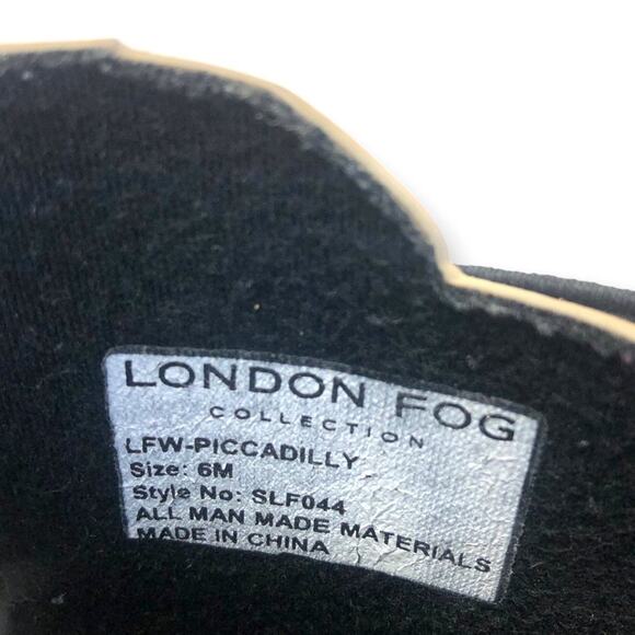 London Fog Women's Piccadilly Rain Boot 6 New Leopard Tan Black Animal Chelsea - Picture 7 of 12